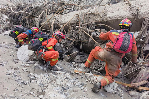 Nepal-China flood survivors reach safe areas as families await news of nearly 3,000 missing