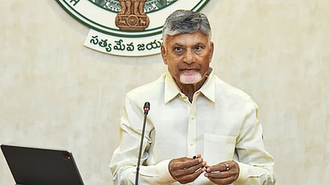 Andhra Pradesh Chief Minister N Chandrababu Naidu