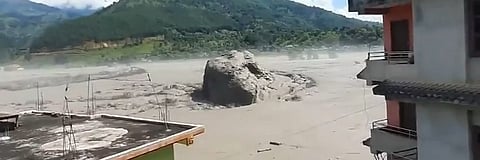 Satellite images show how the Nepal flood disaster unfolded