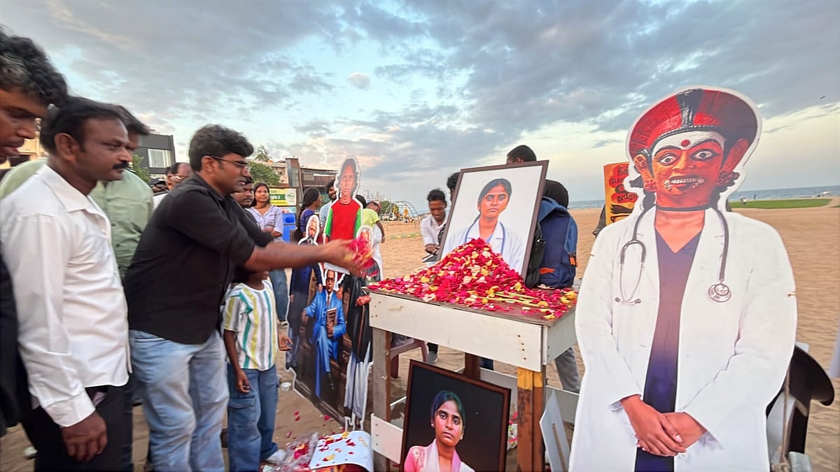 NEET victim’s remembrance event held at Chennai beach despite police denying permission