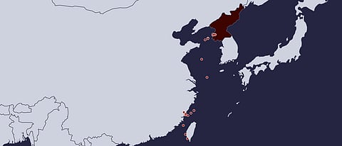 We tracked a North Korean dark ship