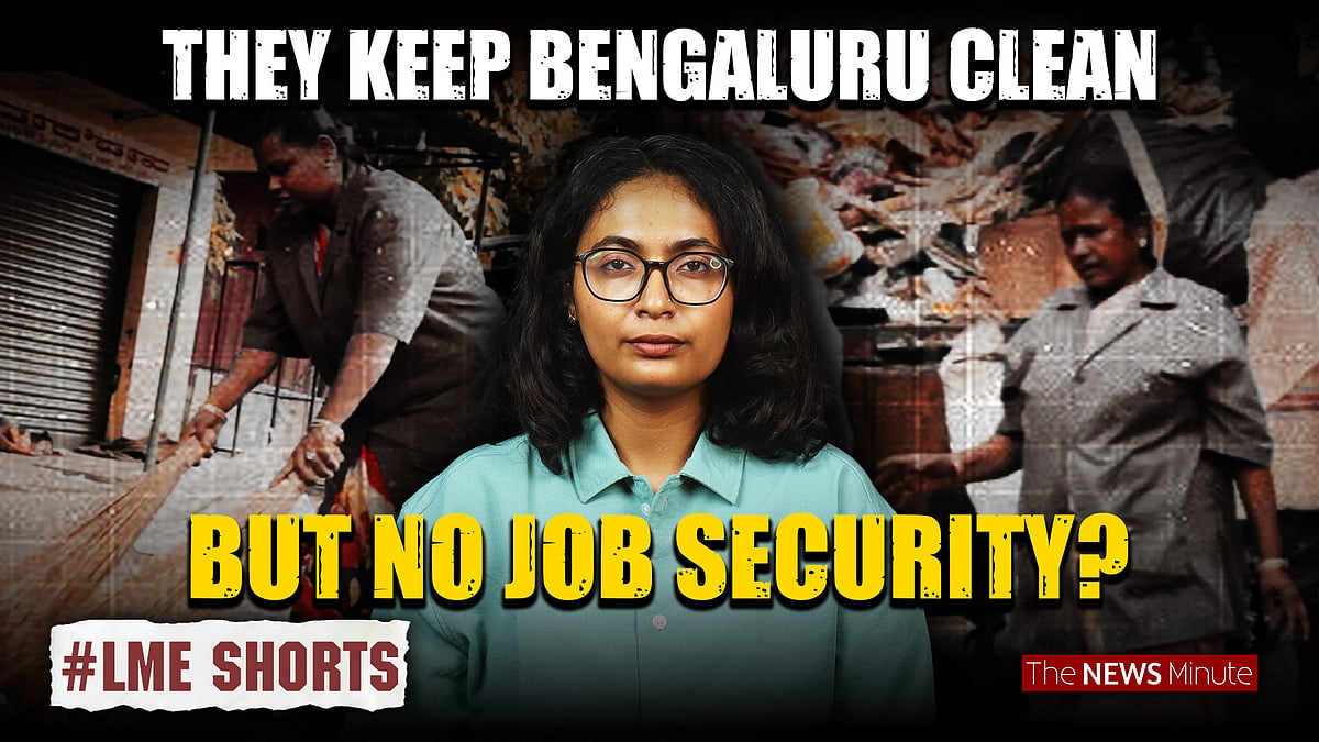 Bengaluru’s sanitation workers want permanent jobs. Here’s what the Minister said
