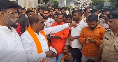 Hyderabad: Meat waste thrown near Ganesh pandal triggers protest, 3 held