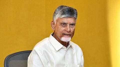 AP CM Chandrababu Naidu backs ECI amid reports of internal rift
