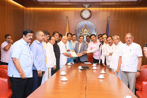 Karnataka BJP leaders meet DGP, seek review of FIRs over Form 7 filings