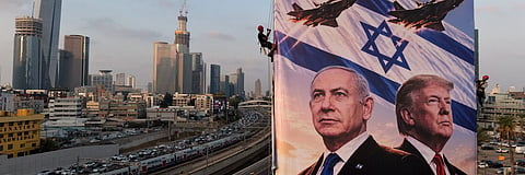 Israel’s prime minister, Benjamin Netanyahu, has been campaigning on security.