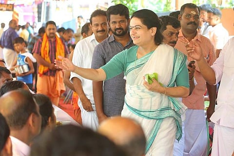 തൃശൂരെന്നും കരുണാകരന്റെ കോട്ട, പത്മജ വേണുഗോപാൽ പറയുന്നു