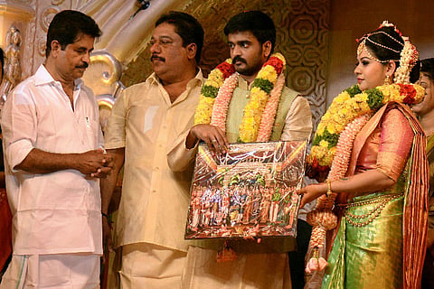 Whistleblower Biju Ramesh’s daughter weds Cong MLA’s son at massive event, top leaders stay away