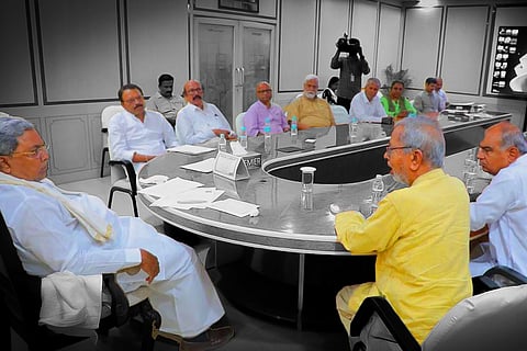 Writers meeting Karnataka CM Siddaramiah