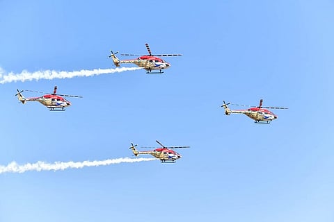 Tributes paid to Wing Commander Sahil Gandhi at first day of AeroIndia 2019