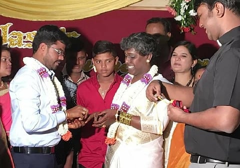 Trans activist Akkai Padmashali registers marriage, first in Karnataka