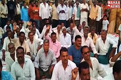 Will Amaravati remain Andhra capital? Farmers who gave land stage protest 