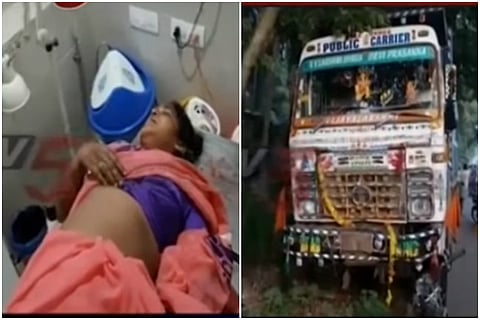 6 killed in Andhra road accident, after sand-laden truck rams auto rickshaw
