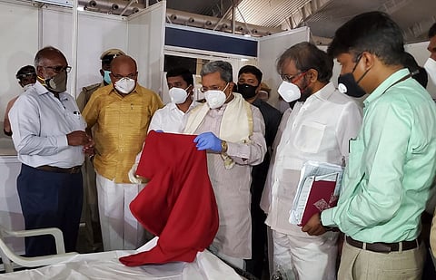 Govt publicising BIEC COVID centre, but where are the medical staff? asks Congress