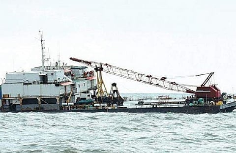 All crew members stranded on sinking barge off Mangaluru, rescued by Coast Guard