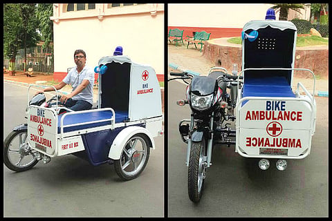 Lifesaver on 2 wheels: Meet the Hyderabad man who created a bike ambulance