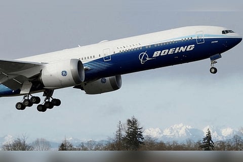 Boeing flight