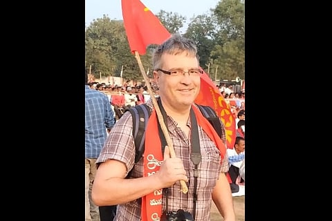 Telangana police book German man for participating in CPI(ML) public meeting 