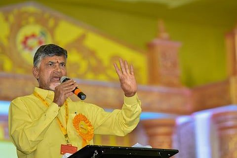 On first day of 'Mahanadu', TDP passes resolution for Andhra special status