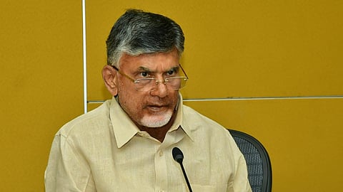 Former CM and TDP president Chandrababu Naidu