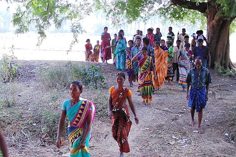 Police stole our paddy, allege Andhra tribal farmers after crops seized in land dispute