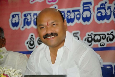 Booked under Nirbhaya Act, TRS MP D Srinivas' son Sanjay goes absconding