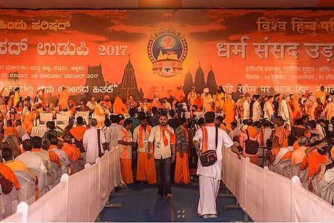 'The cow must be protected, but peacefully': RSS chief at Hindu Dharma Sansad, Udupi