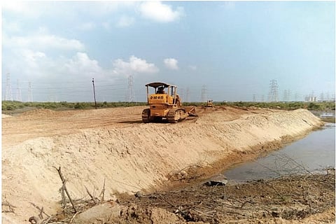 Chennai’s Kamarajar Port illegally expanding and destroying the Ennore creek, say activists