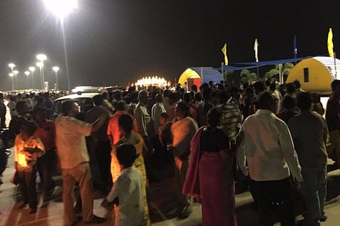 Several people feared dead after tourist ferry capsizes in Andhra
