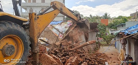 While the department identified 377 structures, in the four months since officials have managed to raze down just 174 structures. 