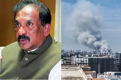 Bellandur lake fire: KJ George says critics are maligning the city's image