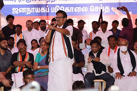 TN Congress chief among 600 booked for protest against PM Modi’s Chennai visit