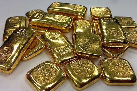 Gold bars