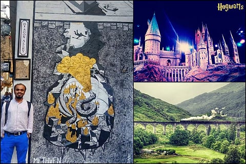 Indian techie on Harry Potter trail in the UK; his photos will fill ye muggles with envy