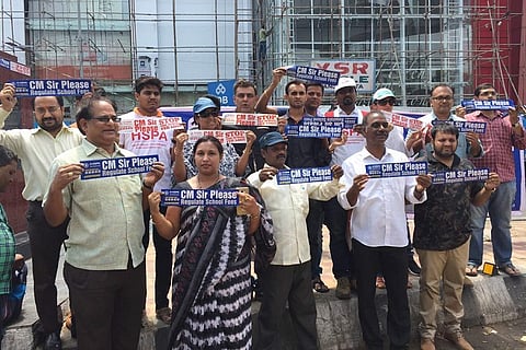 ‘Stop the loot’: Telangana parents take to sticker campaign to protest against school fee hike