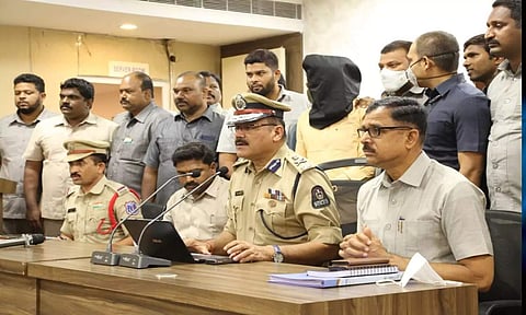Hyderabad police poured over 500 CCTV footages to nab the accused. 
