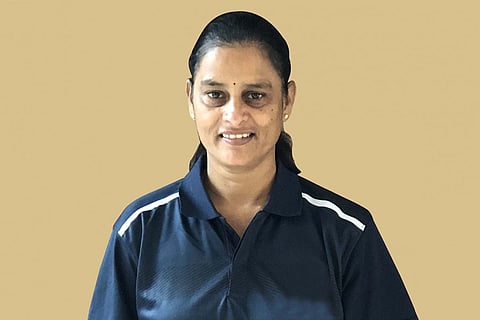 Match referee GS Lakshmi