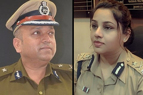 IPS officers D Roopa and Hemant Nimbalkar