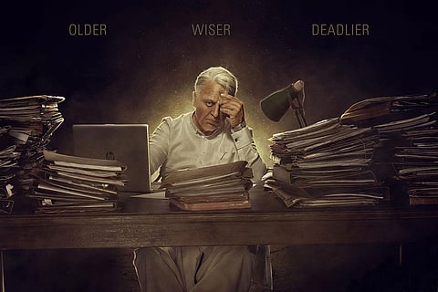 Kamal Haasan in 'Indian 2' poster 