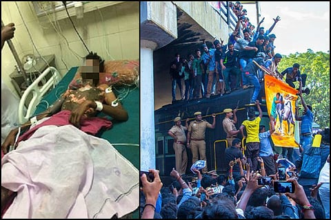 Teen electrocuted after climbing train at rail roko, still others continue with unsafe protest