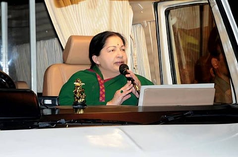 Jayalalithaa's emotional audio message on floods: I have no family. I am with you, for you, forever