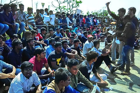 Passion, camaraderie and euphoria:  Scenes from the Jallikattu groundswell at Marina