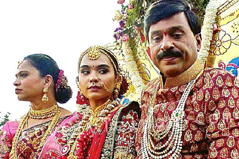 From Tirumala replica to samba dancers, Janardhana Reddy daughter’s wedding a spectacle