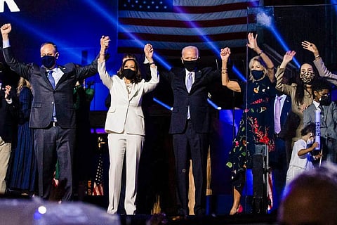 Joe Biden and Kamala Harris