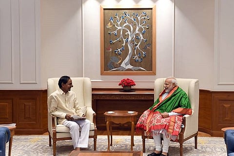 'Raise Telangana's annual borrowing limit': CM KCR urges PM Modi