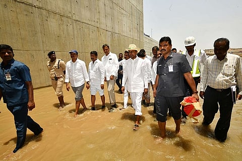CM KCR inaugurates Kaleshwaram lift irrigation project, dedicates it to nation