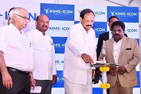 KIMS Hospitals opens in Vizag, VP Venkaiah Naidu inaugurates new facility