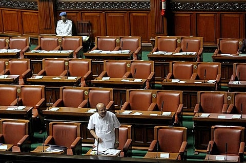 4 'rebel' Congress MLAs attend Karnataka assembly session