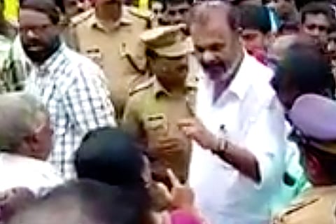 Kerala MLA yells at woman Deputy Collector in public, video goes viral