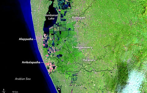 Kerala rains: Before and after images taken by NASA shows magnitude of flooding